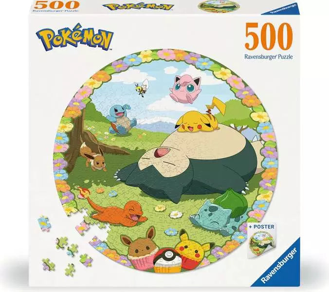 Pokemon 500-piece Circular Puzzle