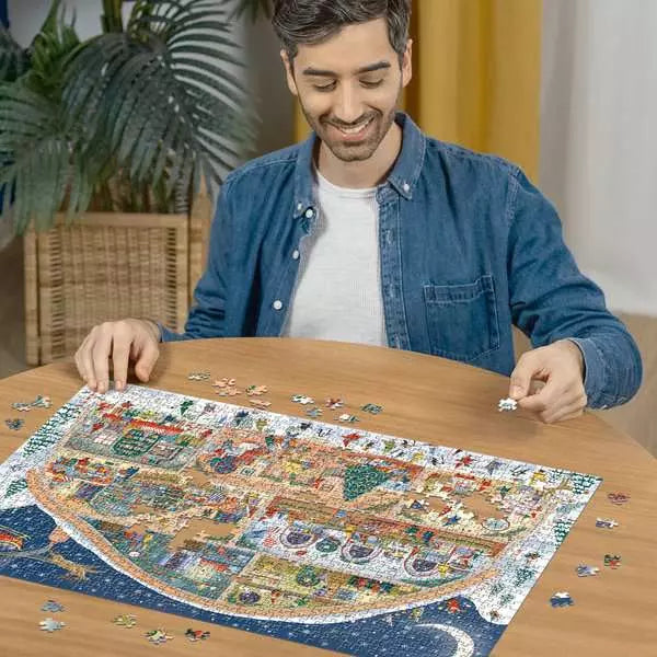 Santa's Workshop 1000-piece Puzzle