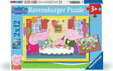 Peppa Pig 2x12-piece Puzzles