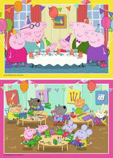 Peppa Pig 2x12-piece Puzzles