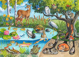 Animals Above & Below 60-piece Puzzle