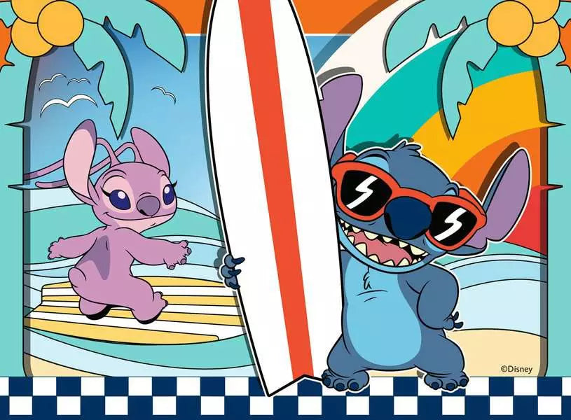 Disney Stitch 4-in-a-Box Puzzles