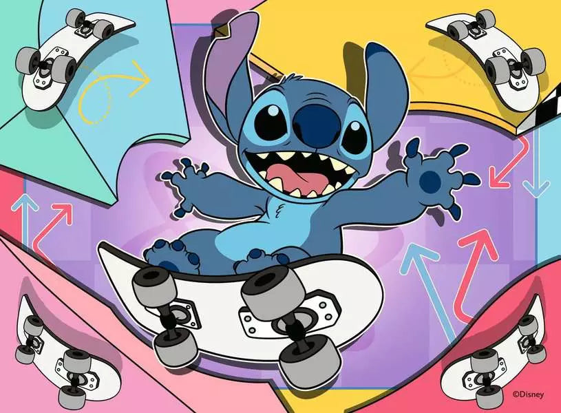 Disney Stitch 4-in-a-Box Puzzles