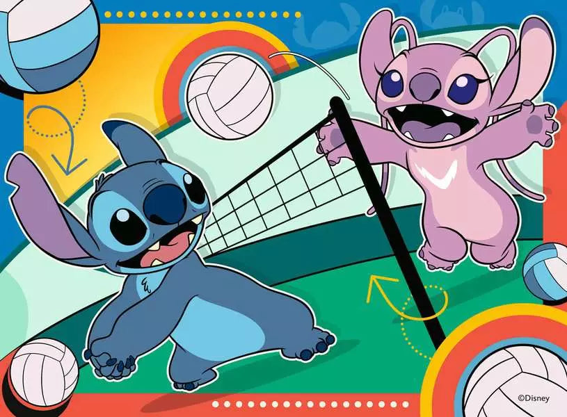 Disney Stitch 4-in-a-Box Puzzles