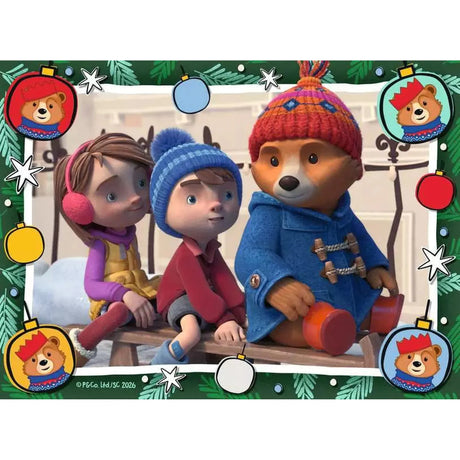 Paddington Bear Christmas 4-in-a-Box Puzzles