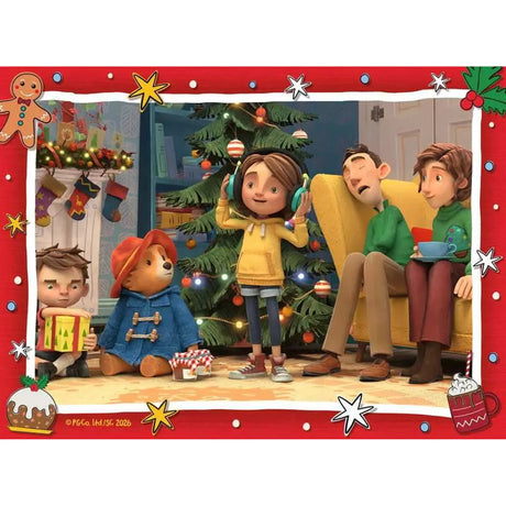 Paddington Bear Christmas 4-in-a-Box Puzzles