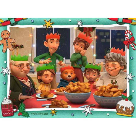 Paddington Bear Christmas 4-in-a-Box Puzzles