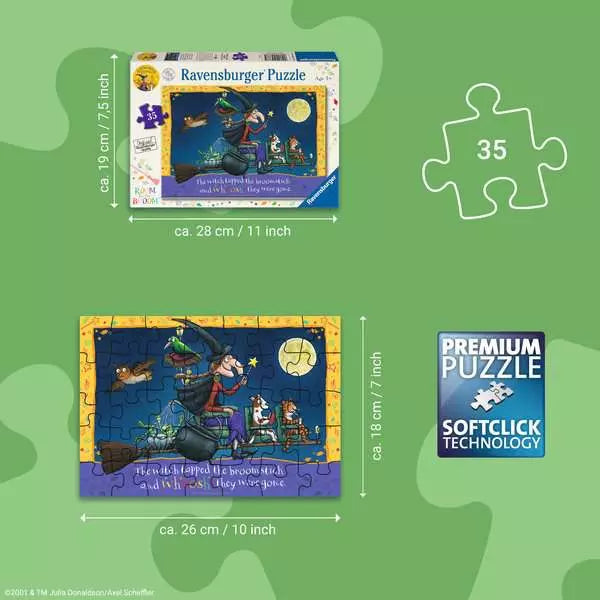 Room on the Broom 35-piece Puzzle