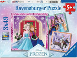 Disney Frozen: 3 x 49-piece Puzzles
