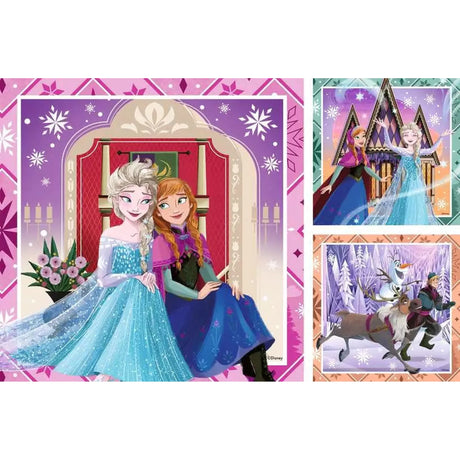 Disney Frozen: 3 x 49-piece Puzzles