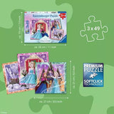 Disney Frozen: 3 x 49-piece Puzzles