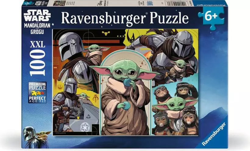 Star Wars: The Mandalorian and Grogu 100-piece Puzzle