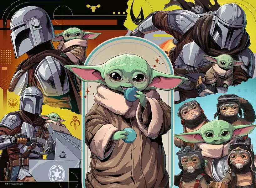 Star Wars: The Mandalorian and Grogu 100-piece Puzzle