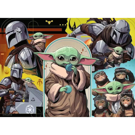 Star Wars: The Mandalorian and Grogu 100-piece Puzzle