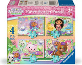 Gabby's Dollhouse: Fairylandia 4-in-a-Box Puzzles