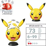 Pokemon Pikachu with Ears 3D Puzzle Ball