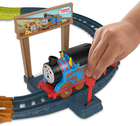 Fisher Price Thomas and Friends Motorised Train Set - Thomas' Muddy Adventure