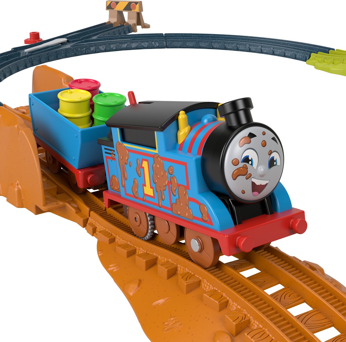 Fisher Price Thomas and Friends Motorised Train Set - Thomas' Muddy Adventure