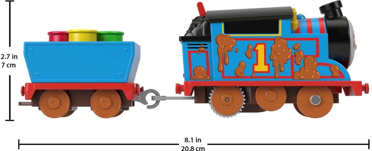 Fisher Price Thomas and Friends Motorised Train Set - Thomas' Muddy Adventure