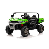 12V AgriBuddy Ride on Jeep & Tipper - Green