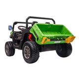 12V AgriBuddy Ride on Jeep & Tipper - Green