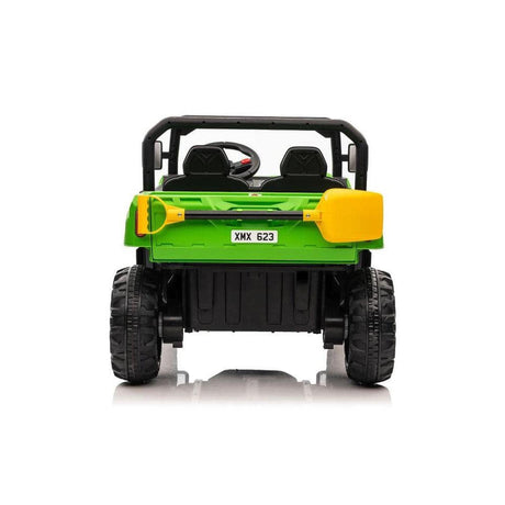 12V AgriBuddy Ride on Jeep & Tipper - Green