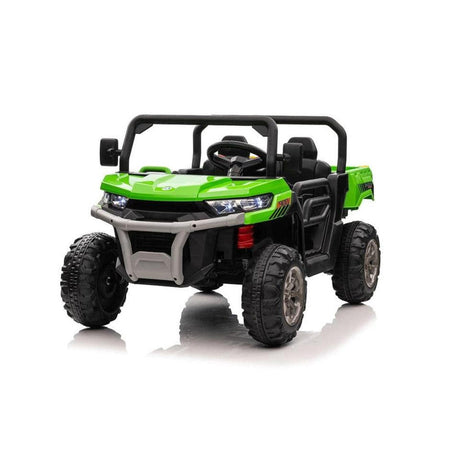 12V AgriBuddy Ride on Jeep & Tipper - Green