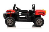 12V AgriBuddy Electric Ride-On Jeep & Tipper - Red