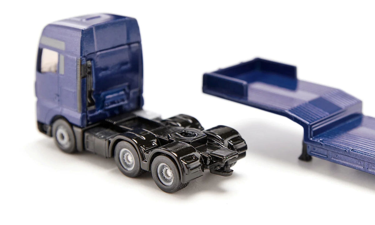 Siku MAN truck with low loader and JCB wheel loader 1:87 Scale
