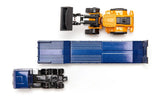 Siku MAN truck with low loader and JCB wheel loader 1:87 Scale