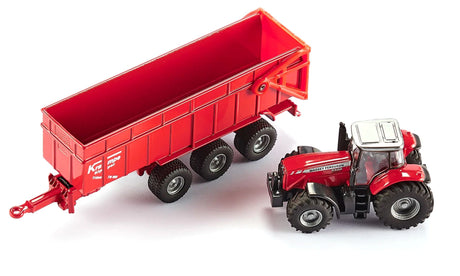 Siku Massey Ferguson with trailer 1:87 Scale