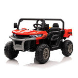 12V AgriBuddy Ride on Jeep & Tipper - RED