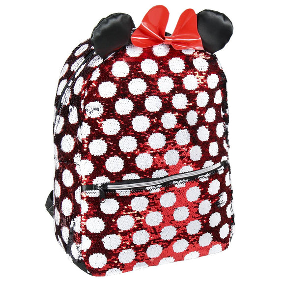 Minnie Mouse Reversible Sequin Backpack with Ears
