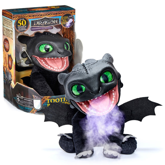 How To Train Your Dragon Toothless Puppetronic Interactive Toy