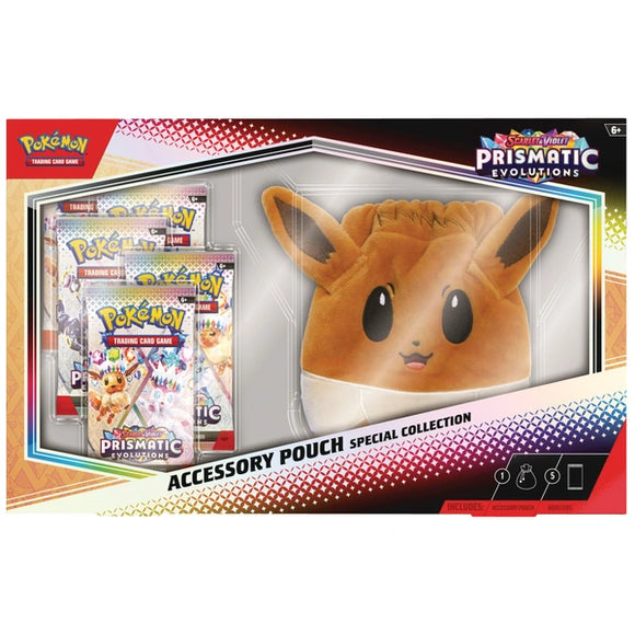 Pokémon Cards Scarlet & Violet Prismatic Evolutions Accessory Pouch