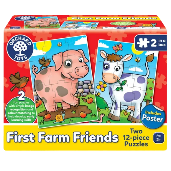 Orchard Toys First Farm Friends Jigsaw Puzzles