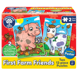 Orchard Toys First Farm Friends Jigsaw Puzzles