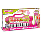 Bontempi 24-key electronic keyboard and microphone set