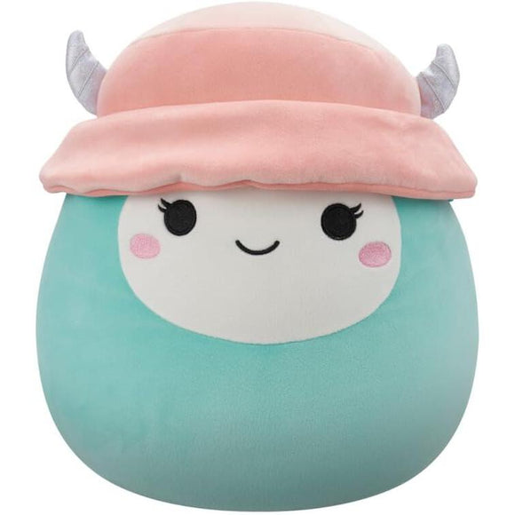 Squishmallows Yollie the Yeti with Bucket Hat 12