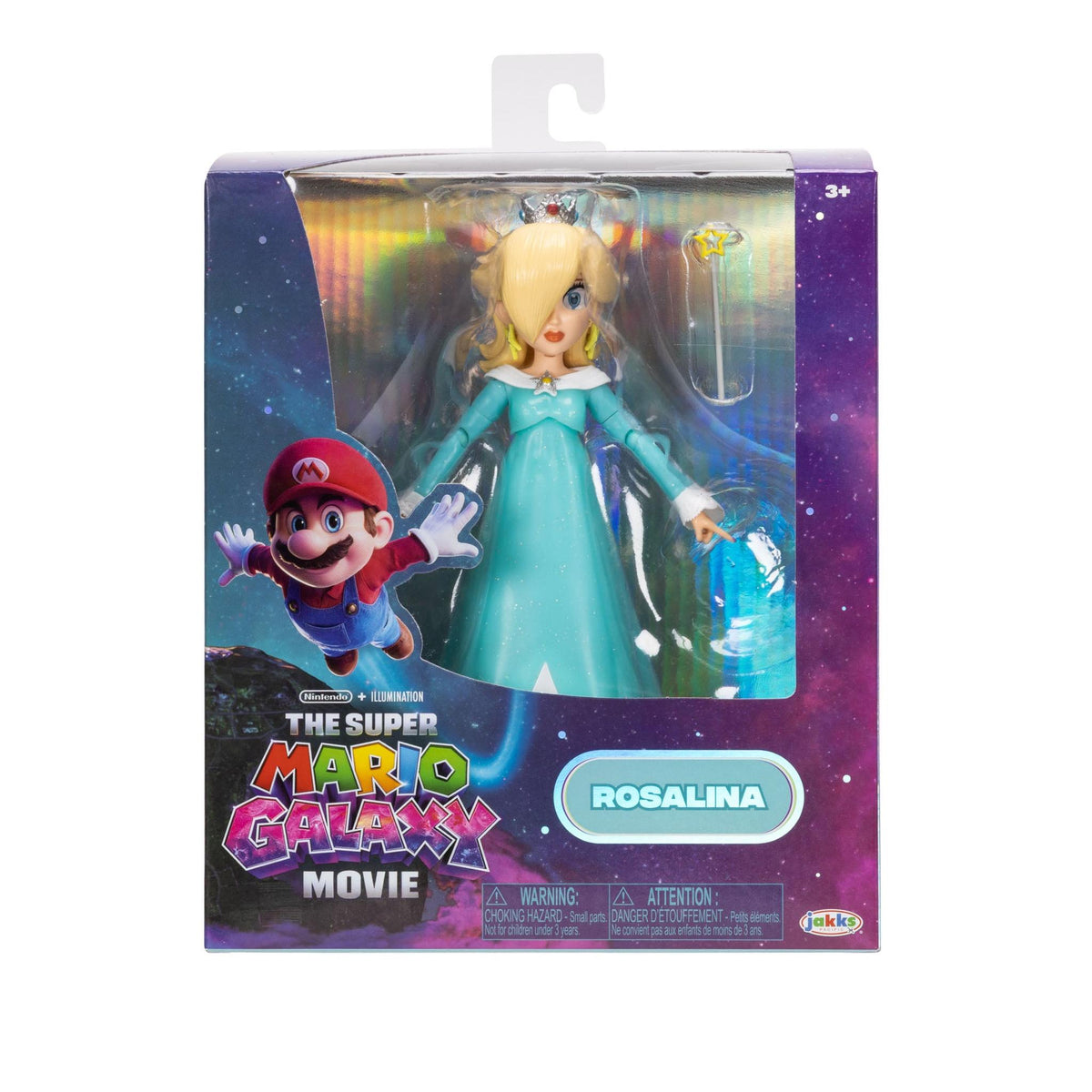 The Super Mario Galaxy Movie: Rosalina with Wand 5-inch Figure