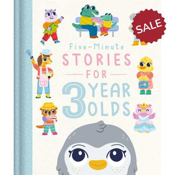 5-Minute Stories for 3 Year Olds