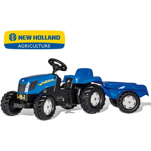 Rolly New Holland Ride-On Tractor with Trailer