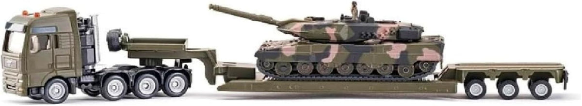 Siku Military Low Loader with Tank 1:87 Scale