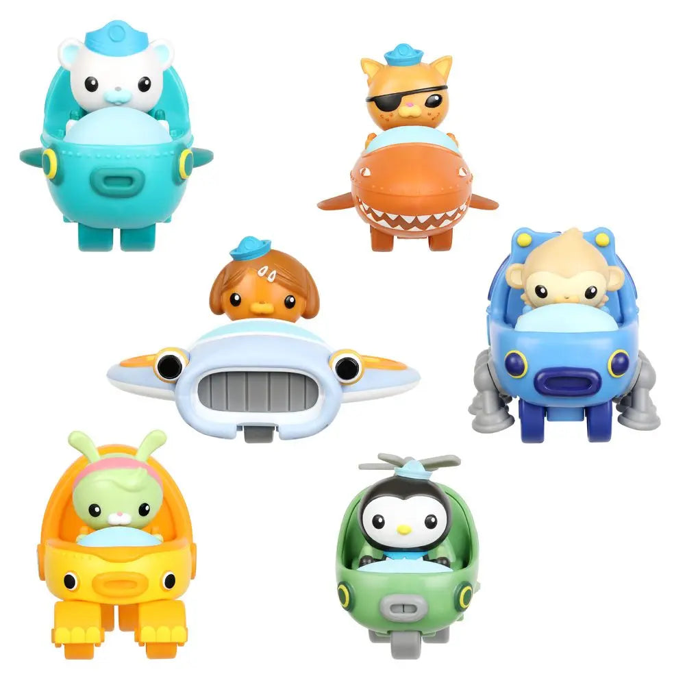 Octonauts Octo-Racer Mini Vehicles, Assorted - 4 for 3