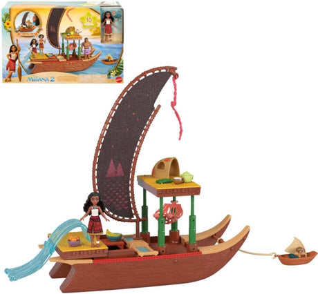 Disney Moana 2 Toys Moana’s Adventure Canoe Playset
