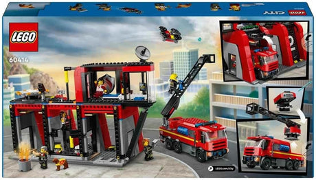 LEGO 60414 City Fire Station with Fire Truck