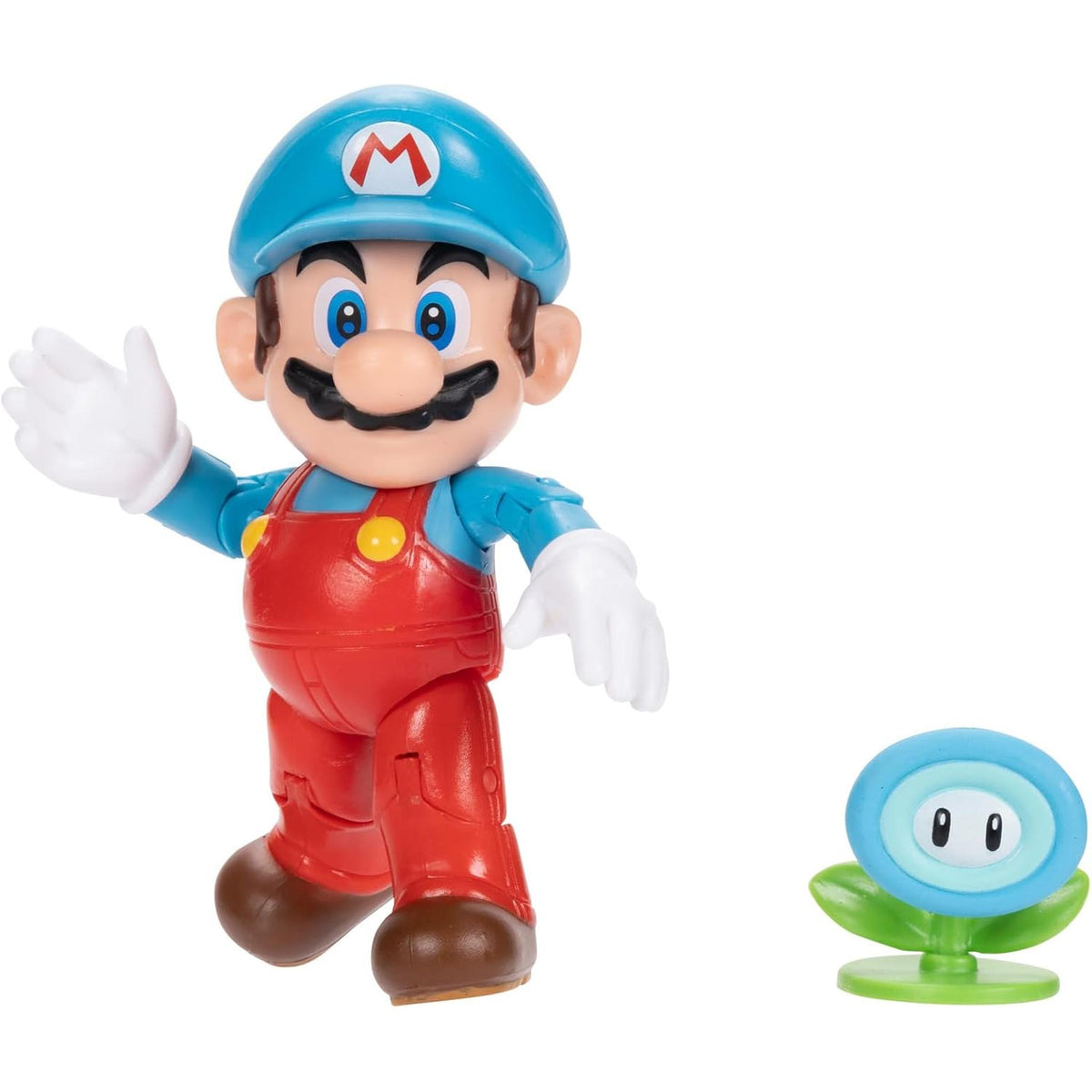Super Mario 4-inch Figure: Ice Mario with Ice Flower