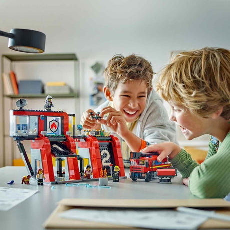 LEGO 60414 City Fire Station with Fire Truck