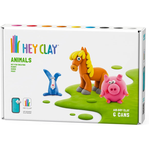 Hey Clay: Animals 6-Can Set