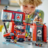 LEGO 60414 City Fire Station with Fire Truck